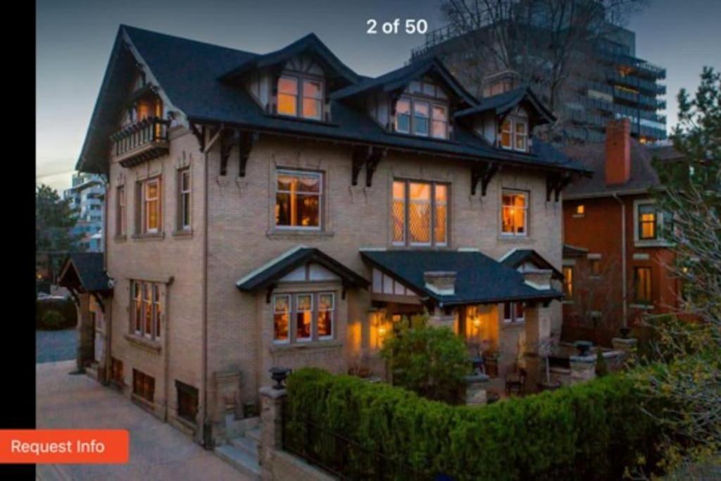New! Apartment In Historic Mansion. Location! Views! Denver Exterior photo